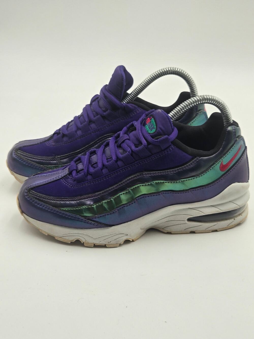 Nike Air Max 95 SE Court Purple Rush Pink Neptune Green GS Size 5Y